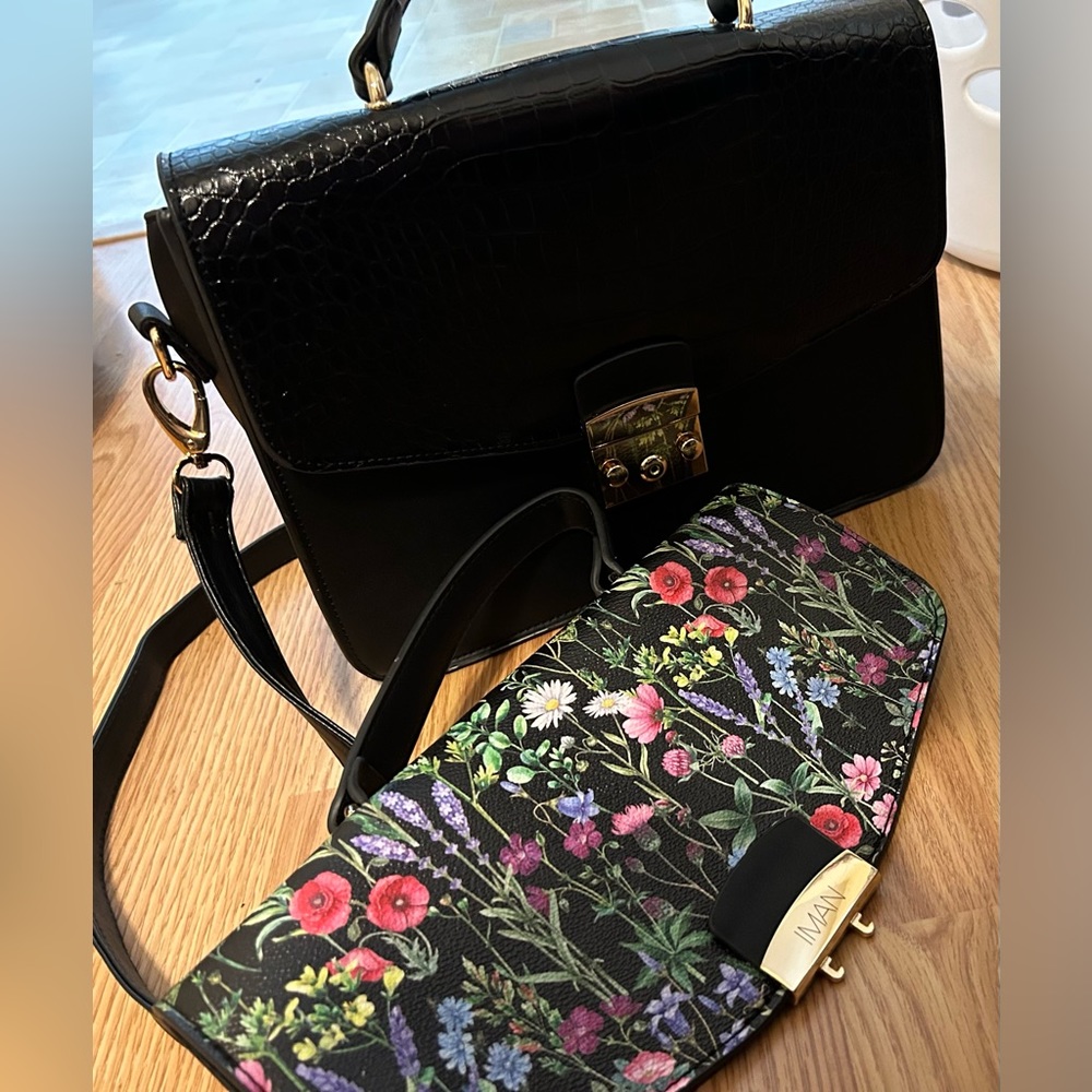 Iman interchangeable purse